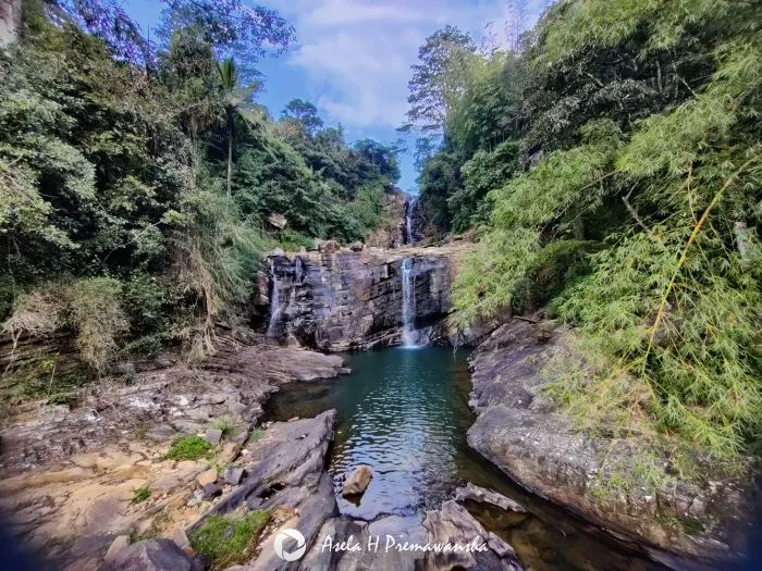 Kadiyanlena Falls in Nawalapitiya