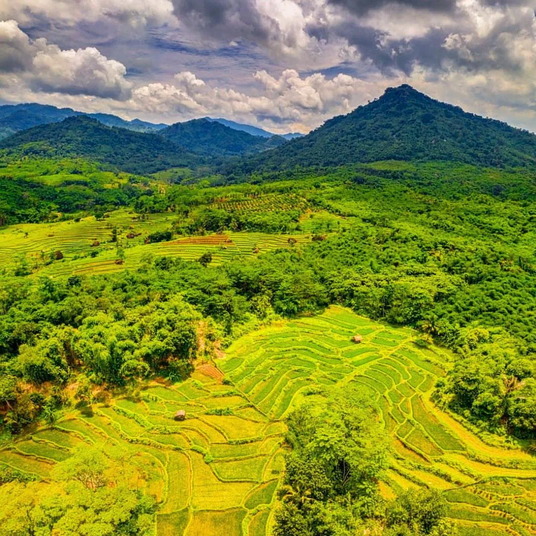 The Sidemen Valley in Bali