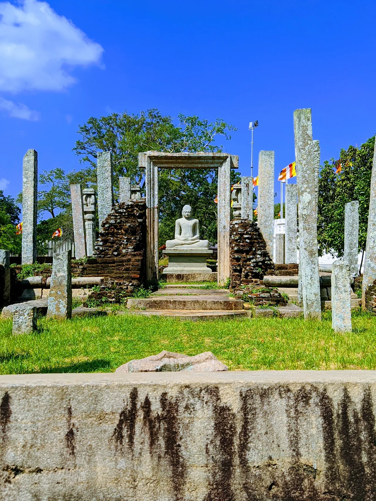 Samadhi Buddha statue in anuradhapura