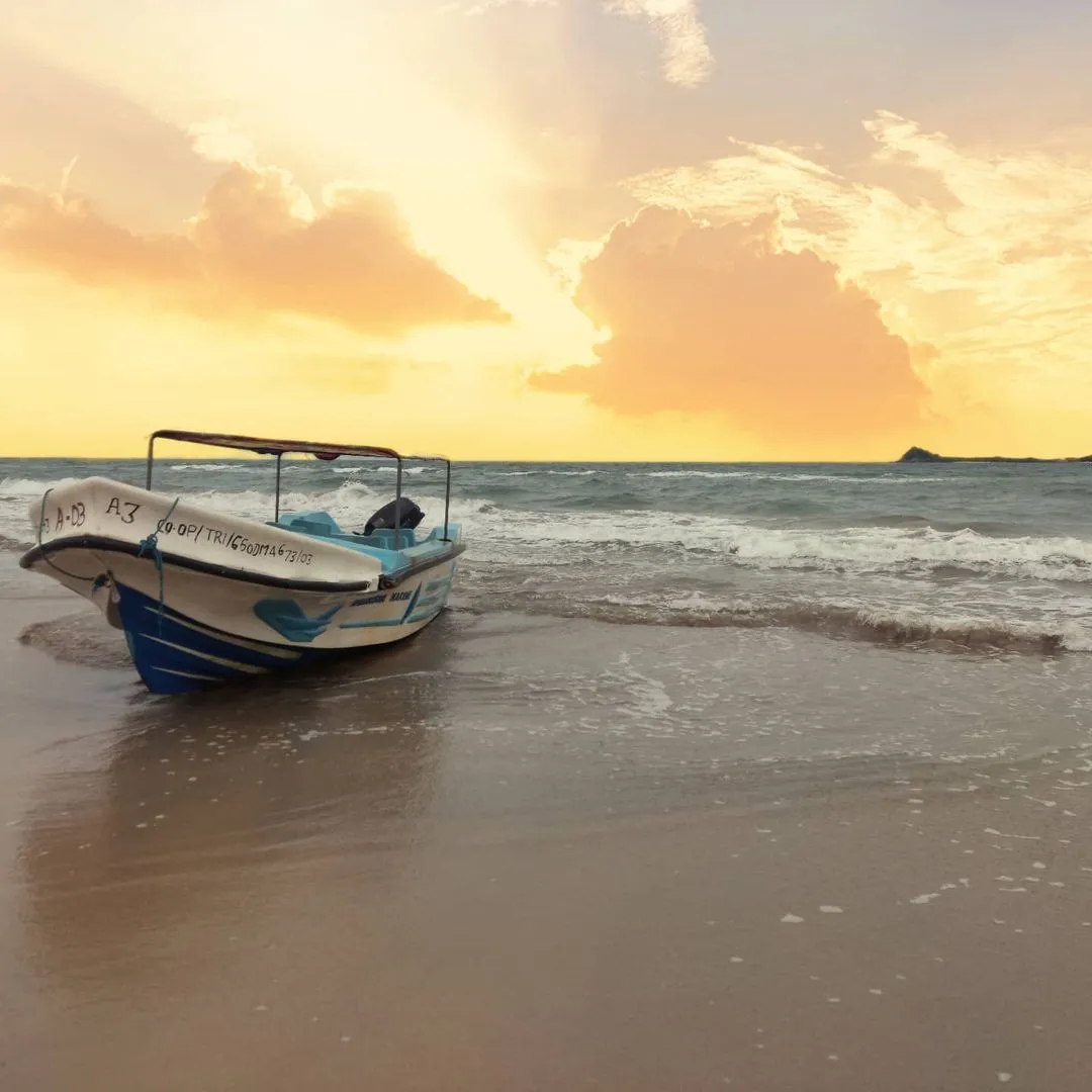 Nilaveli Beach in Trincomalee