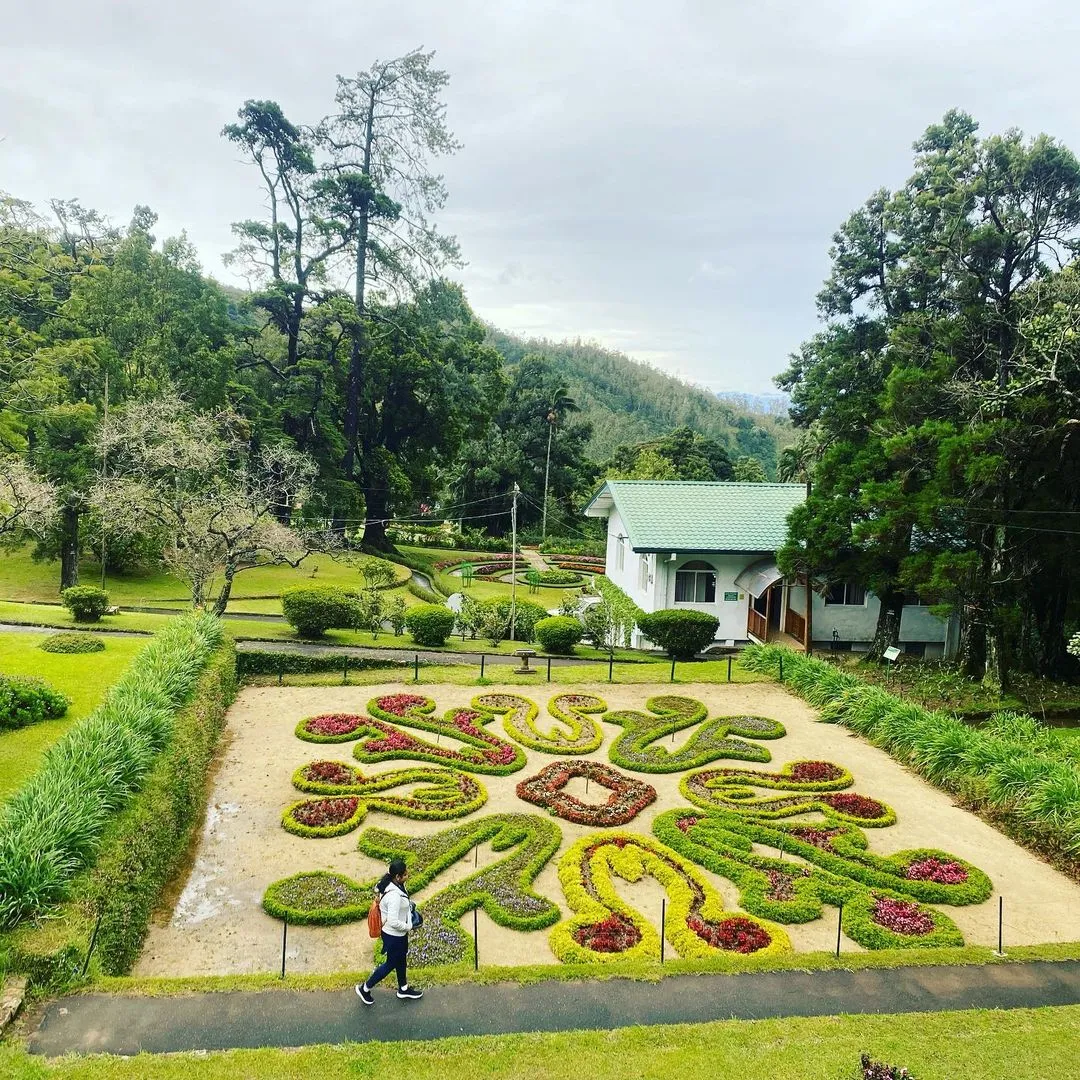 flowers at Hakgala Botanical Garden