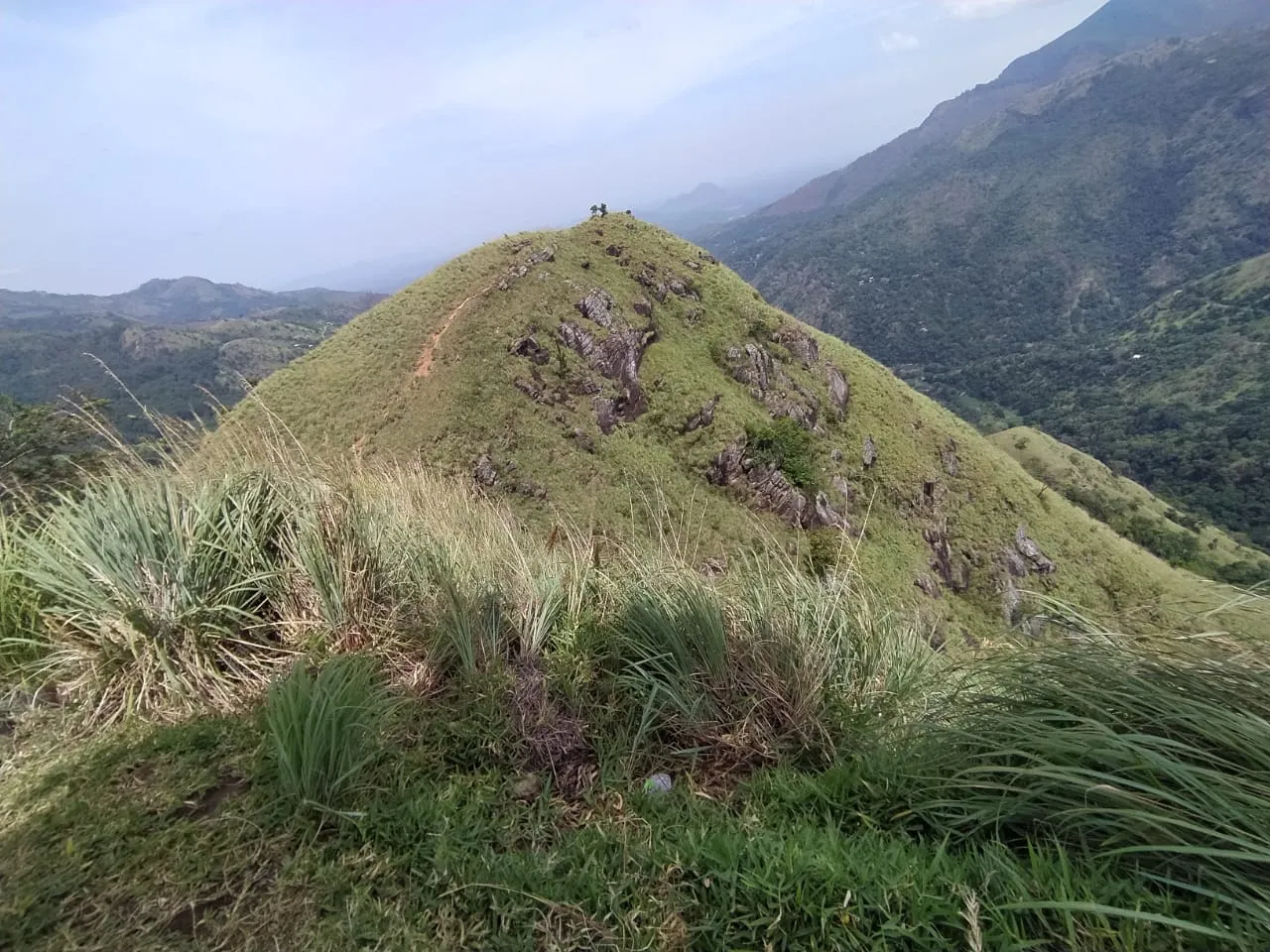 trail path to the viewpoint