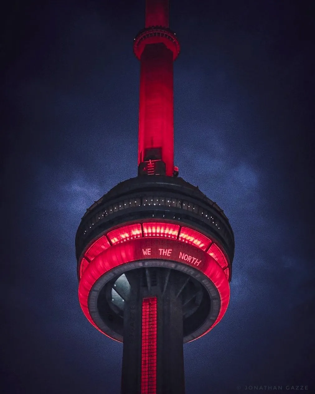 view of cn tower canada