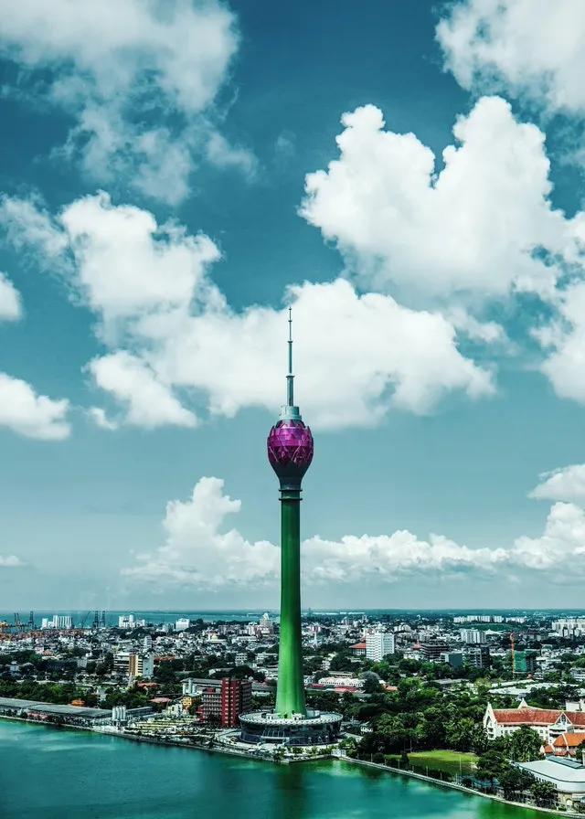 the lotus tower in colombo