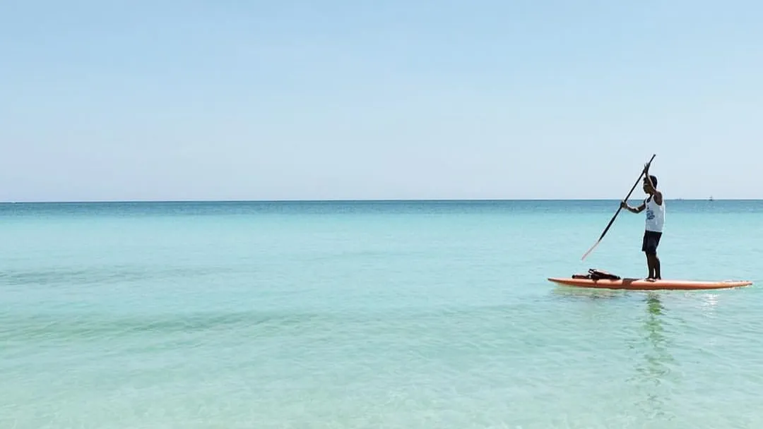 Bulabog Beach boat riding