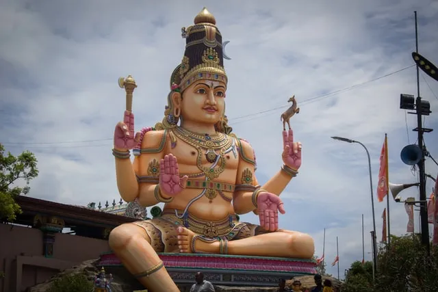 view at the Koneswaram Temple