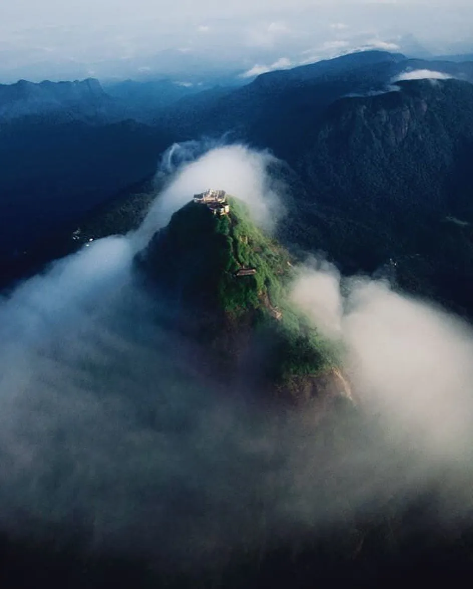 Adam's Peak top view