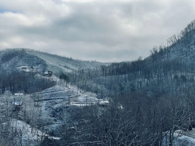 Snow in Gatlinburg