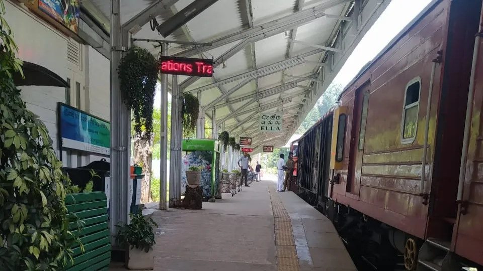 a photo of the ella station