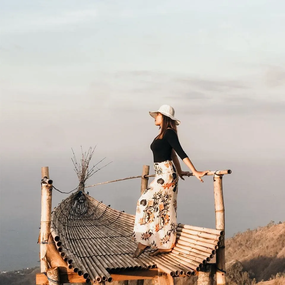 Viewpoint of Mount Agung, Lahangan Sweet on Bali