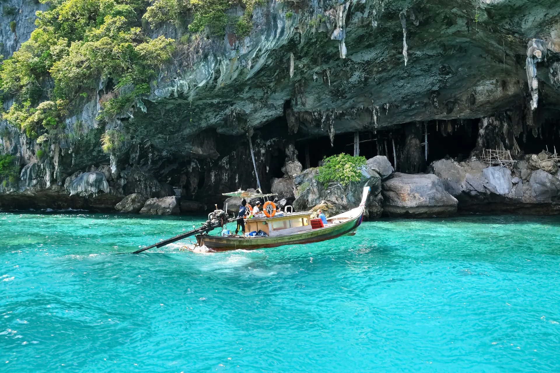 Viking Cave in phi phi islands, thailand
