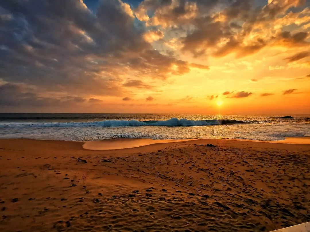 Hikkaduwa Beach in Sri Lanka