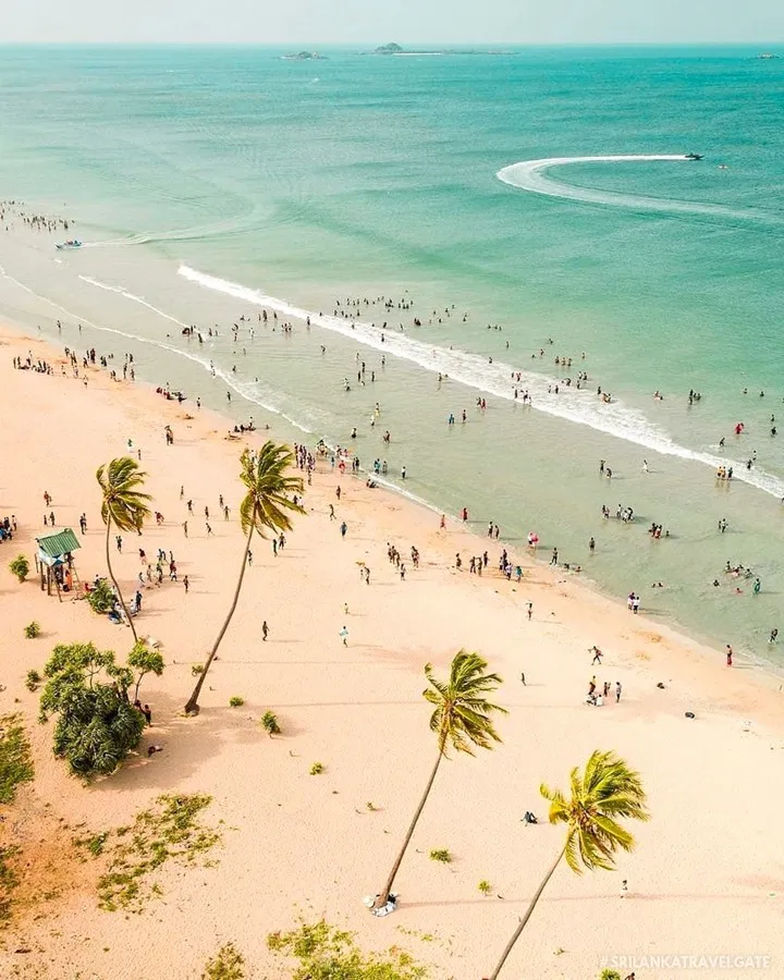 Nilaveli Beach in Trincomalee