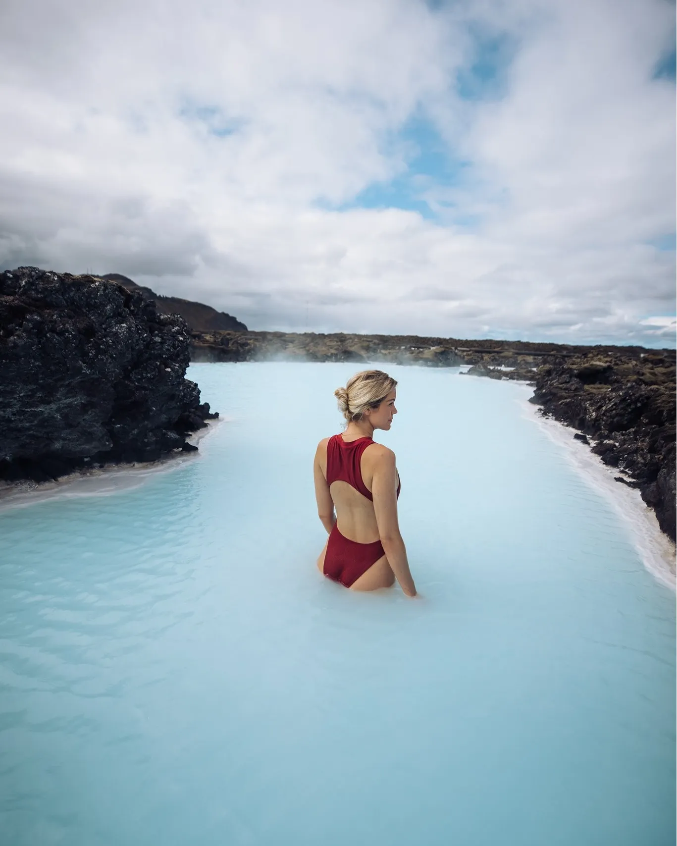 Getting Hot Spa From Blue Lagoon