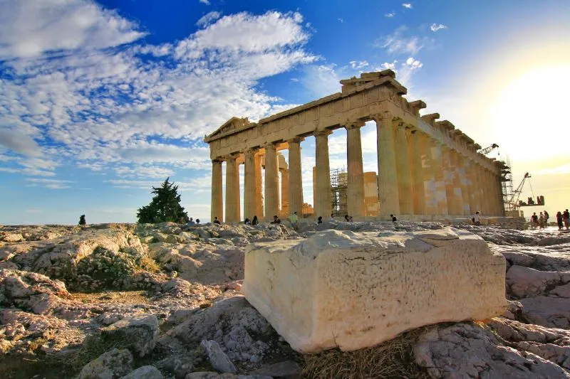 Parthenon Temple at Athen, Greece