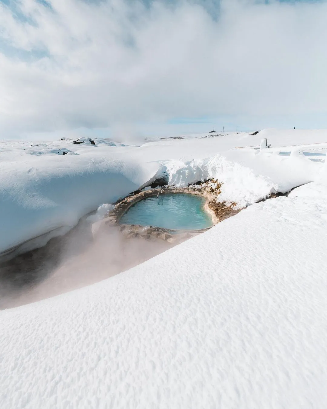 hot spring in Hveravellir iceland