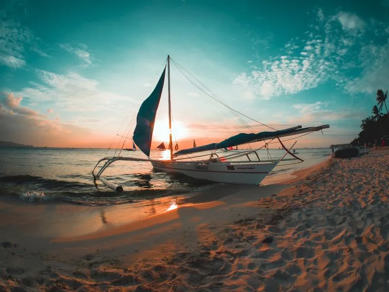 White Beach in Philippines