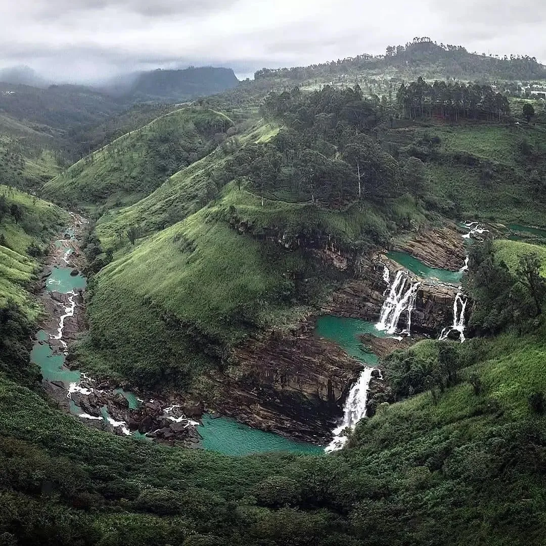 St. Clairs Waterfall, another famous and most visited waterfall in Sri Lanka, is situated in the Dimbula area in West Thalawakele, Nuwara Eliya district.