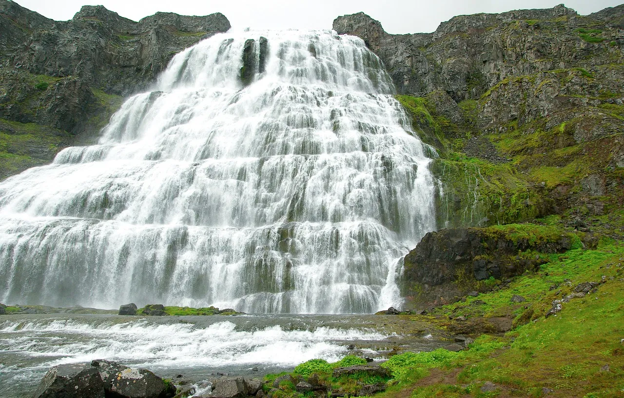 Dynjandi waterfall