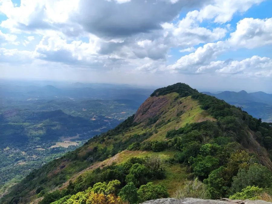 view of Alagalla Mountain Range in Kandy